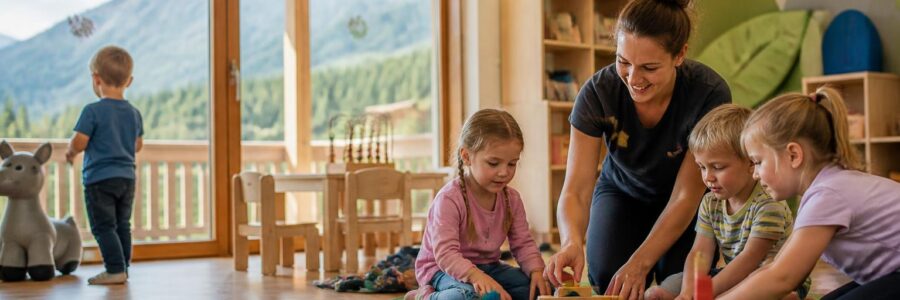 Familienhotels in Tirol: Kinderbetreuung, die Eltern wirklich entlastet